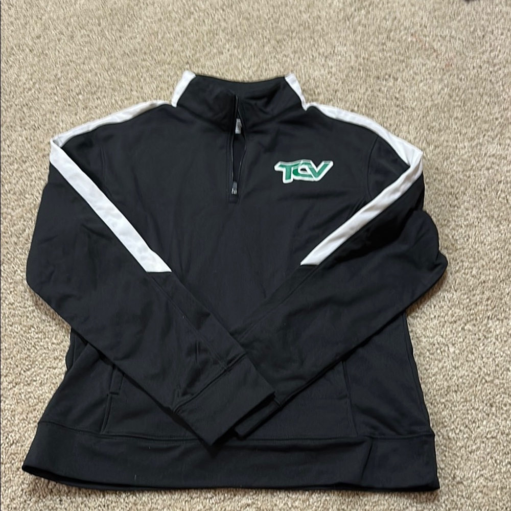 Augusta Sportswear Black and White Sweatshirt